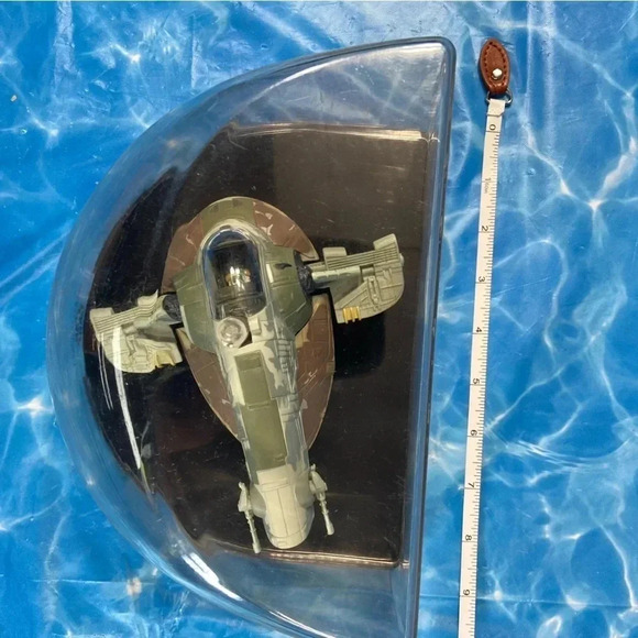 Star Wars - Boba Fett SLAVE 1 Ultra Titanium Series Diecast  Vehicle Hasbro 2006 - Picture 15 of 16